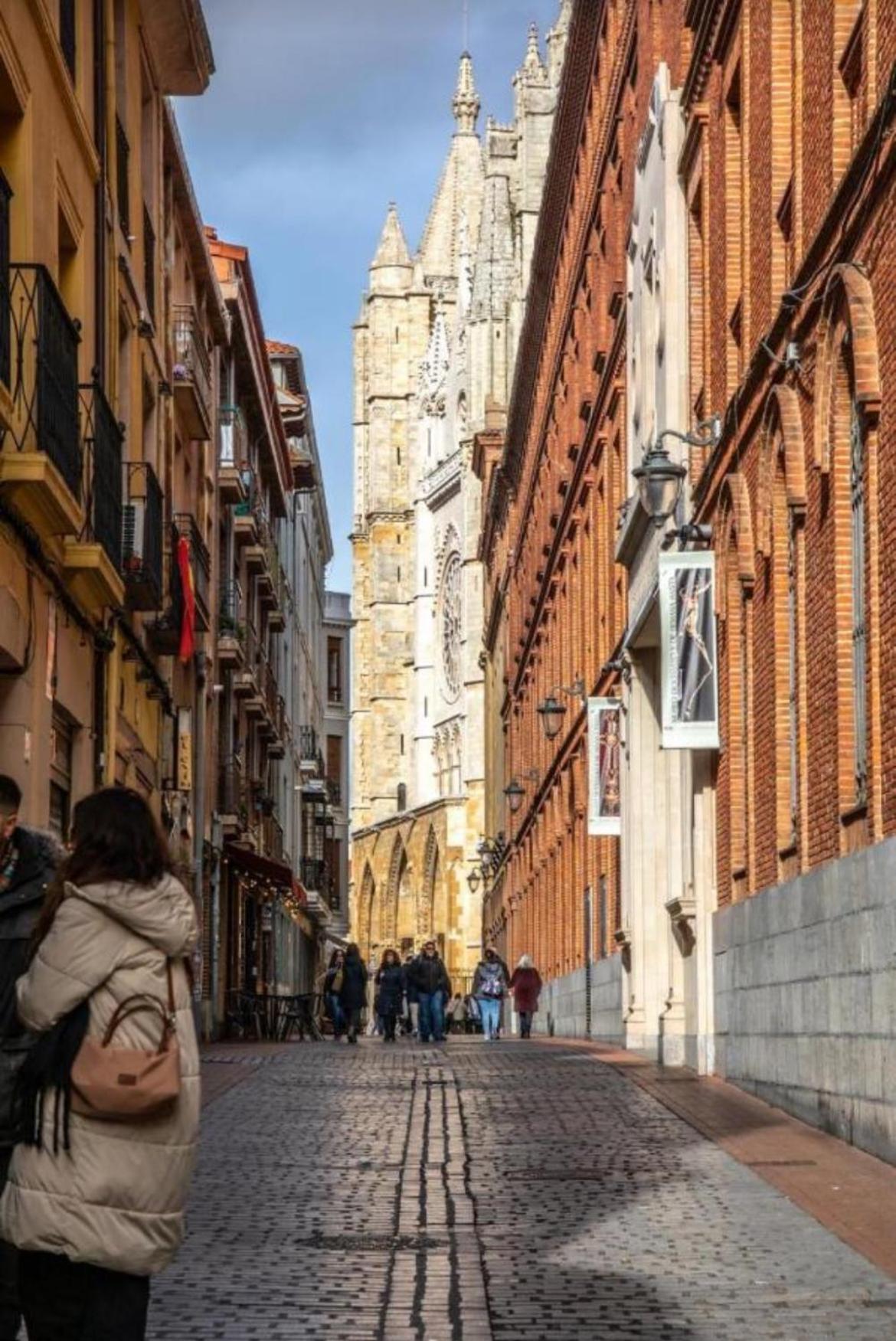 Apartamento A 15 Segundos De La Plaza Mayor Y 1 Minuto De La Catedral Daire León Dış mekan fotoğraf